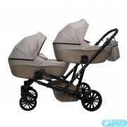 Універсальна коляска для двійні Mikrus Gemello